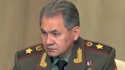  Russian Minister of Defence Sergei Shoigu