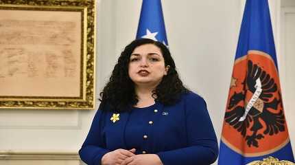 Kosovo President Vjosa Osmani