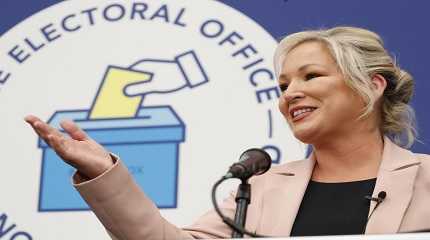 Sinn Fein's Michelle O'Neill