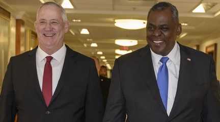 Benny Gantz n Lloyd Austin