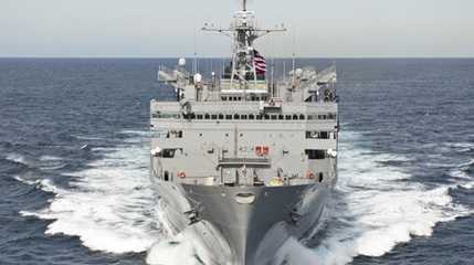 US Navy ship