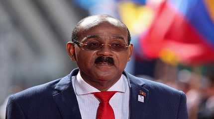 Antigua and Barbuda's Prime Minister Gaston Browne