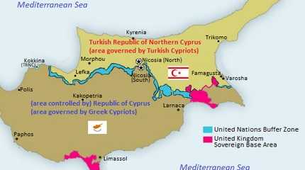 Cyprus map