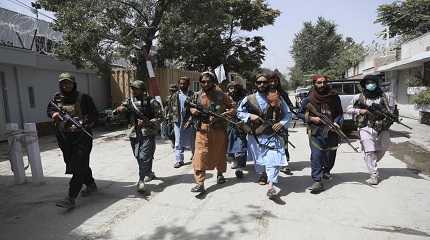 Taliban fighters