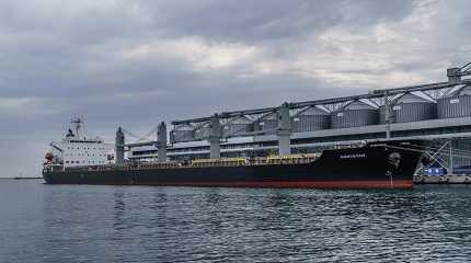 Ukrainian grain ship