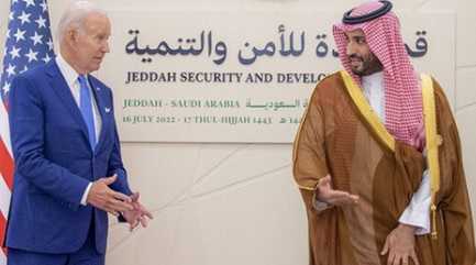 Mohammed bin Salman n Joe Biden