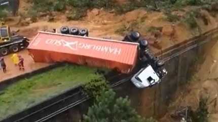 landslide in southern Brazil