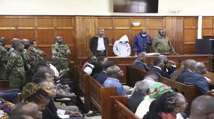 Kenya police officers sentenced Peter Ngugi Kamau