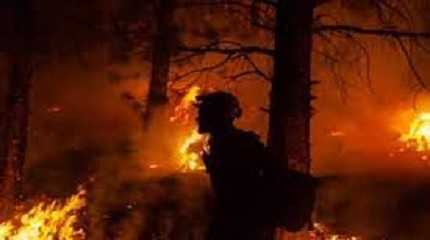 wildfire in Cuba