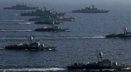 China, Iran, Russia joint naval drill