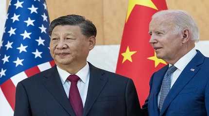 Joe Biden with Xi Jinping