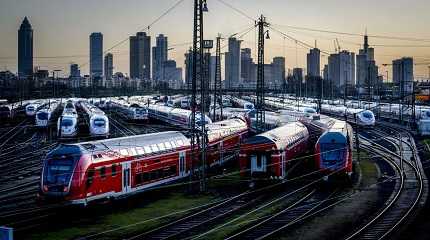 train station in Frankfurt