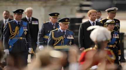 King Charles III and other members of Royal family