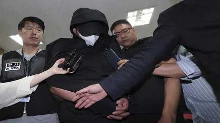 South Korean arrested