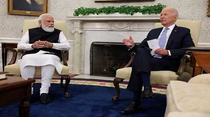 Biden with Modi