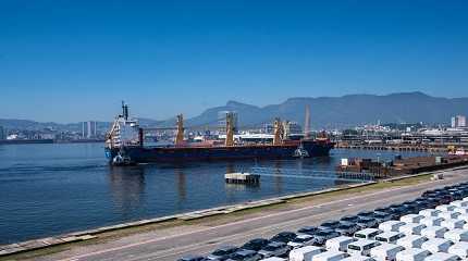 Rio de Janeiro Port in Brazil