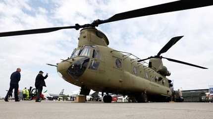 Boeing CH-47 Chinook helicopter