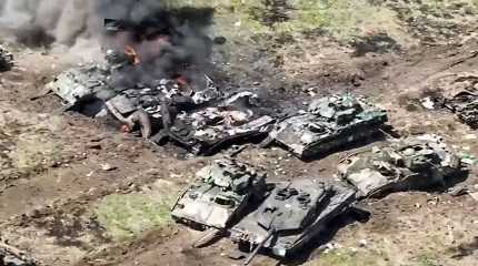 Destruction of armored vehicles