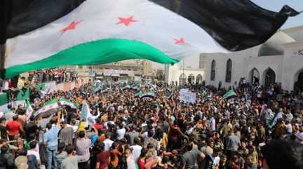 Syria demonstration