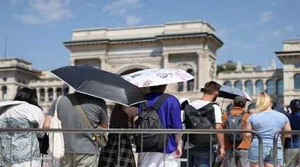 heatwave in Milan