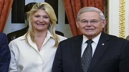 Bob Menendez and his wife nadine 