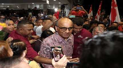 Presidential candidate Tharman Shanmugaratnam