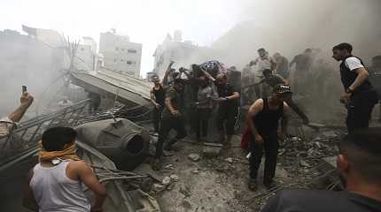 Israel Airstrike in Gaza