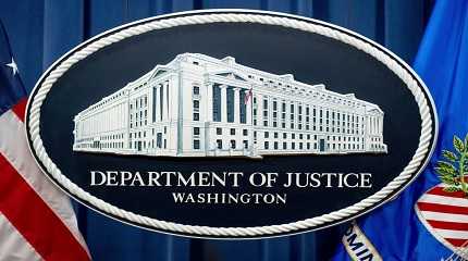 The Justice Department in Washington