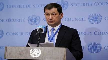 Russian First Deputy Permanent Representative to the UN Dmitry Polyansky