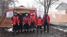  Turkish field hospital on Romanian border