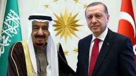 Recep Tayyip Erdogan n King Salman bin Abdelaziz