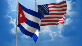 Cuba - US Flags