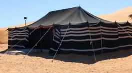 Bedouin tent