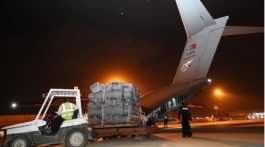 Turkish relief goods for Pakistan flood victims