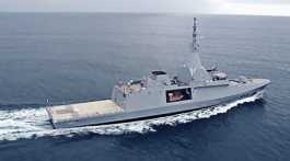 French made Gowind 2500 corvette El Fateh