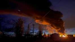 shelling at Ukrainian plant