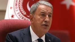 Turkish National Defense Minister Hulusi Akar