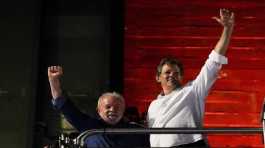 Luiz Inacio Lula da Silva and Fernando Haddad