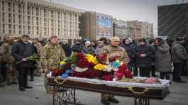 coffin of comrade Oleh Yurchenko