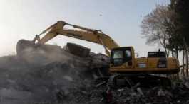 Post earthquake debris removal in turkey