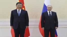 Xi Jinping and Vladimir Putin