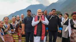 Amit Shah in Arunachal Pradesh