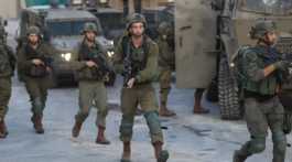 Israeli security forces in west bank