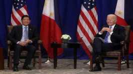 Joe Biden with Ferdinand Romualdez Marcos