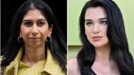 Suella Braverman n Dua Lipa