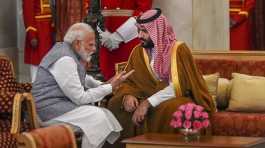 Narendra Modi n Mohammad bin Salman