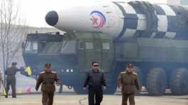 hwasong-17 intercontinental ballistic missile..