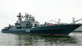 Russian warship